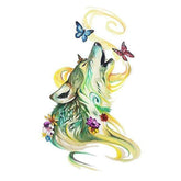 Wolf Butterfly Tattoo Designs | Wolf-Horde-